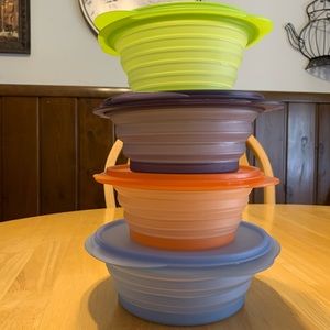 Tupperware Flatout Containers